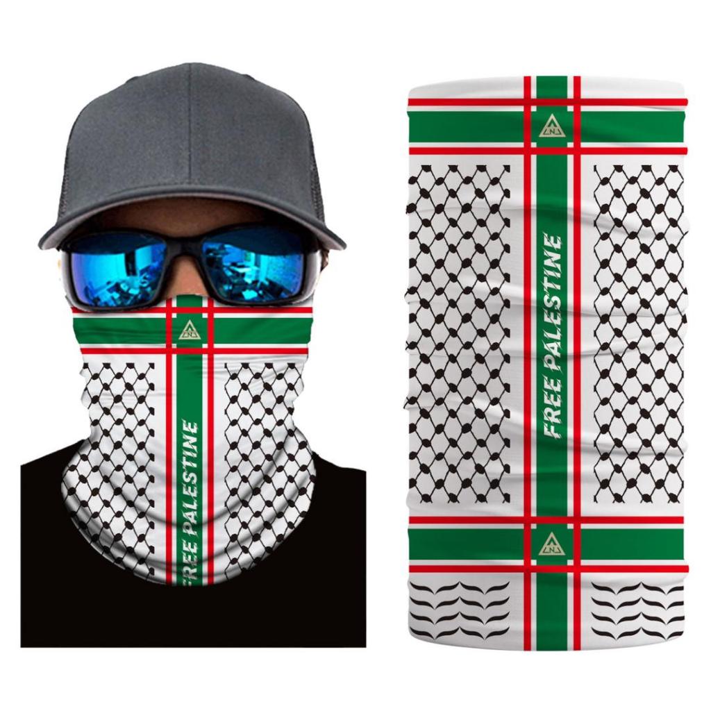 🔥READY STOCK🔥 LIMITED EDITION FREE PALESTINE HEAD BUFF / HEAD SCARF (BANDANA)