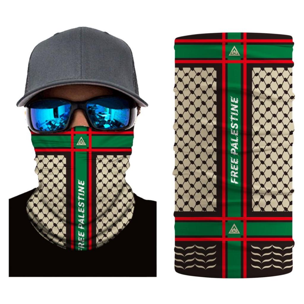 🔥READY STOCK🔥 LIMITED EDITION FREE PALESTINE HEAD BUFF / HEAD SCARF (BANDANA)