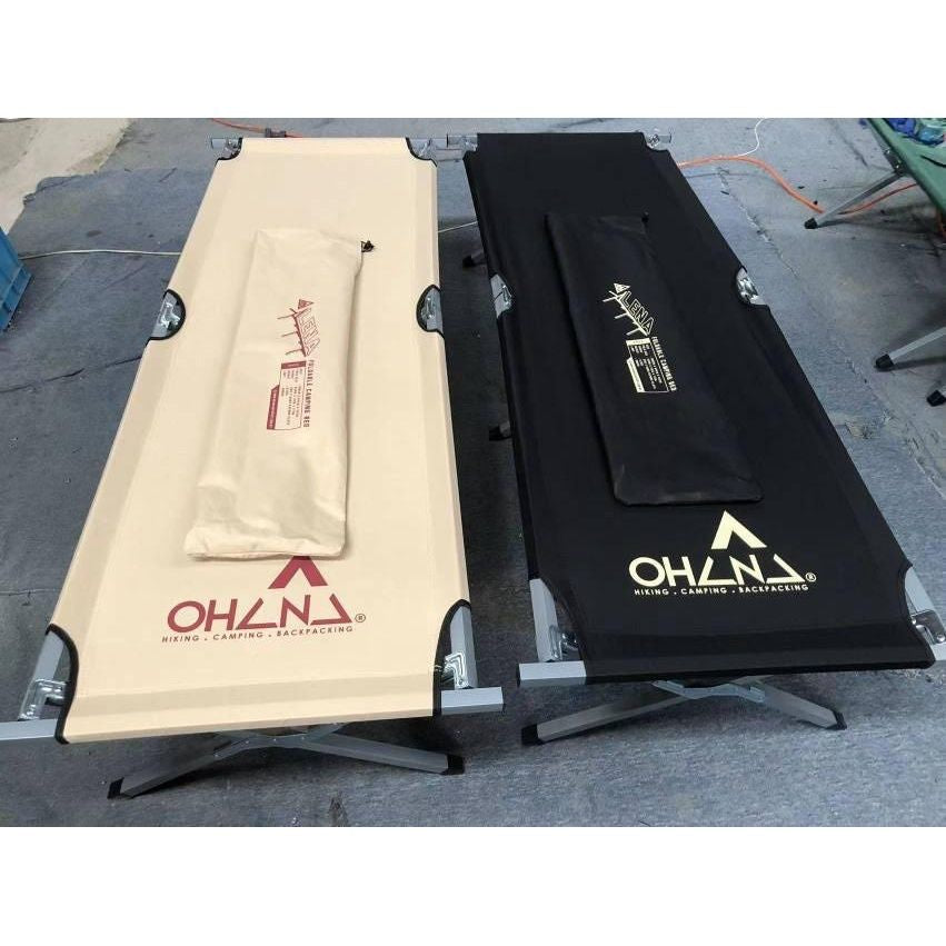 FOLDABLE CAMP BED WITH BAG BY OHANA (LENA)