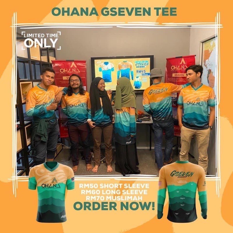 G SEVEN MICROFIBRE T-SHIRT BY OHANA