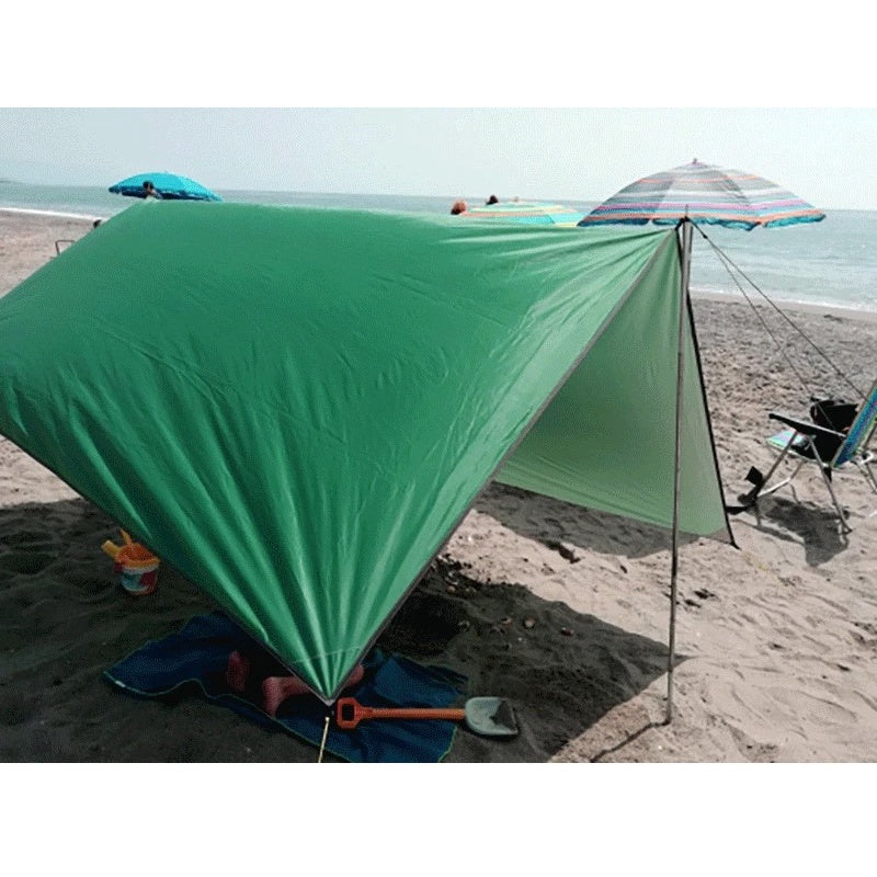 🔥READY STOCK🔥TURUS (2pcs) 4 SECTION TENT POLE Adjustable Tarp Poles Tarp for Camping Backpacking Hammocks Shelters