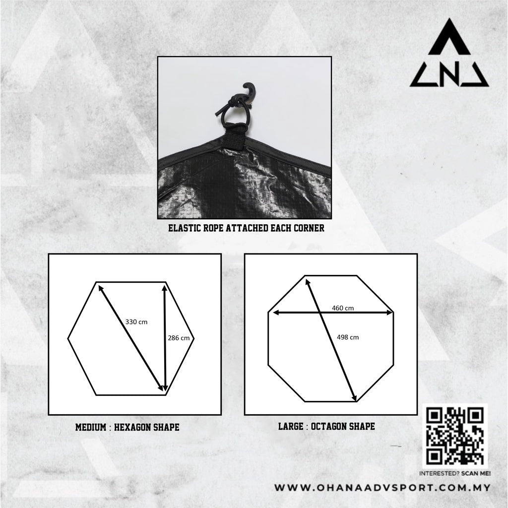 🔥READY STOCK🔥 4 IN 1 ADVENTURER STARTER PACK ( TENDA 6 SET ) BY OHANA