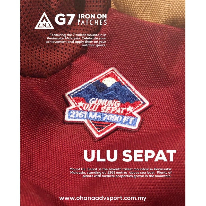 LIMITED EDITION G7 PATCH BY OHANA