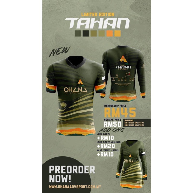 MOUNT TAHAN MICROFIBRE T-SHIRT BY OHANA