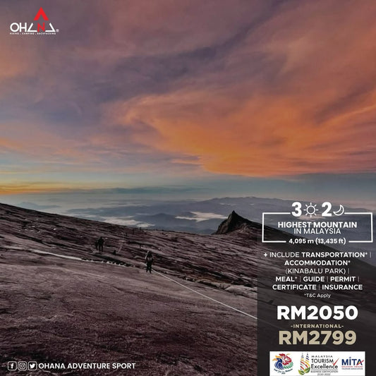 CLIMBING KINABALU 2025 (SSL-KINABALU PARK)-(PREMIUM PACKAGE)