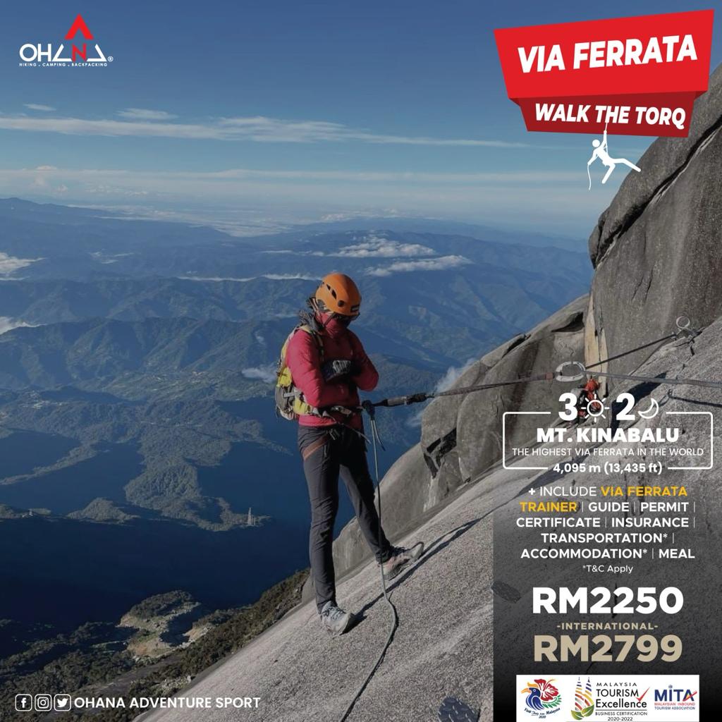 CLIMBING KINABALU 2025 VIA FERRATA