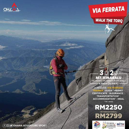 CLIMBING KINABALU 2025 VIA FERRATA