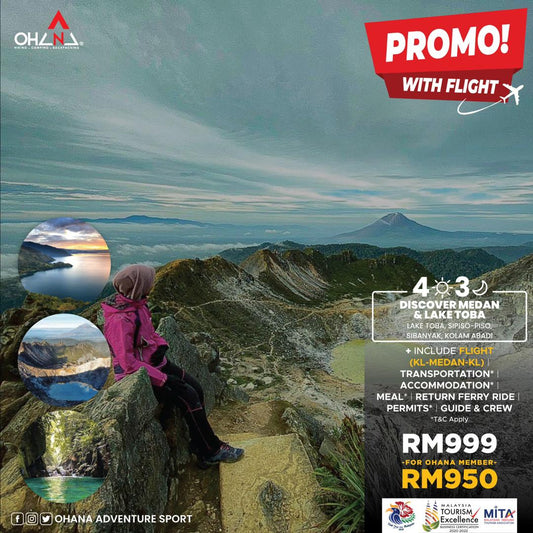 DISCOVER MEDAN & LAKE TOBA (NCLUDE FLIGHT)
