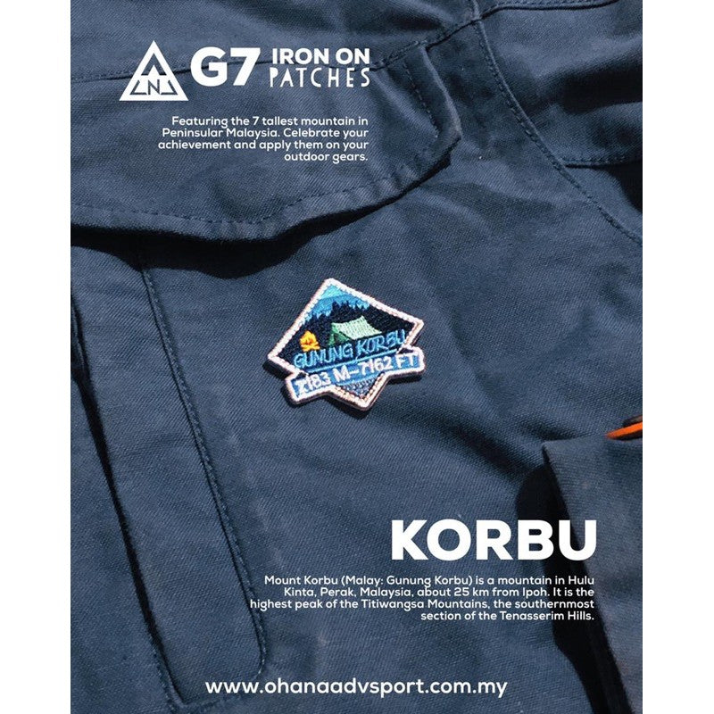 LIMITED EDITION G7 PATCH BY OHANA