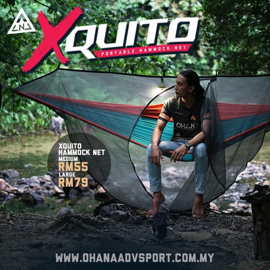 XQUITO Ultralight Portable Hammock Nylon Anti-Mosquito Nets By OHANA