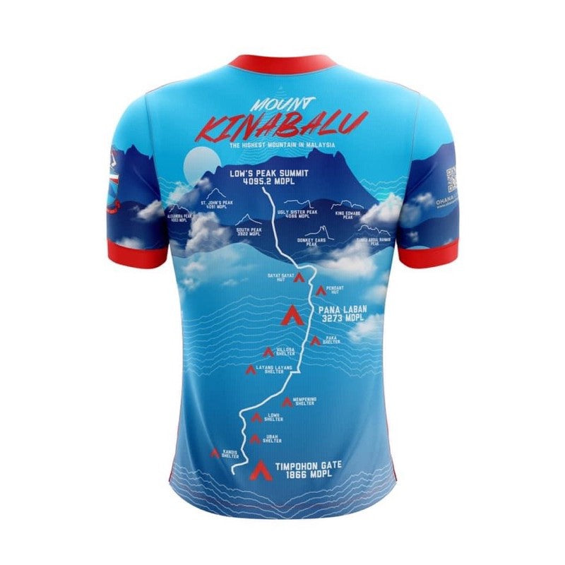 MOUNT KINABALU MICROFIBRE T-SHIRT BY OHANA