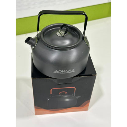 🔥READY STOCK🔥 0.8L Outdoor Camping Cookware Kettle Aluminum Alloy Coffee Pot Ultralight Kettle