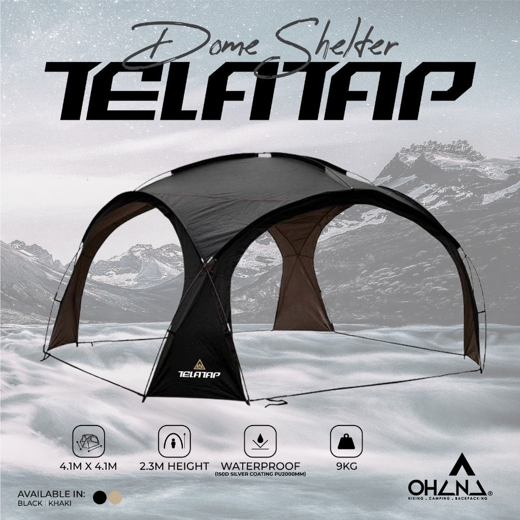 🔥 READY STOCK🔥Dome Shelter By Ohana : TELATAP