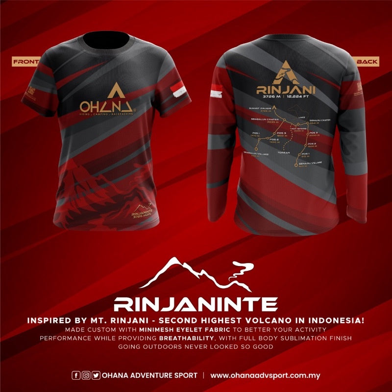 RINJANI MICROFIBRE T-SHIRT BY OHANA