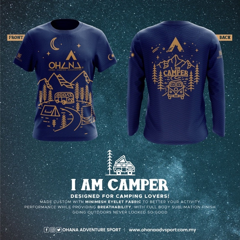 I M CAMPER MICROFIBRE T-SHIRT BY OHANA