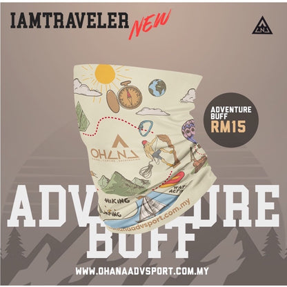 ADVENTURE HEAD BUFF / HEAD SCARF