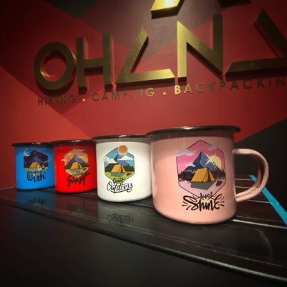🔥READY STOCK🔥 Premium Enamel Mug by OHANA
