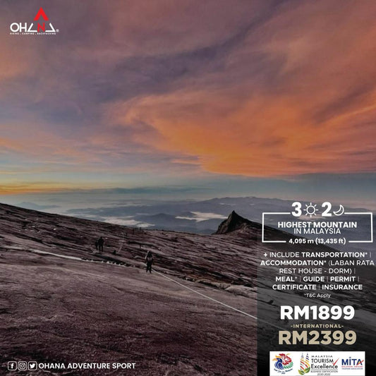 CLIMBING KINABALU 2024 (SSL-KINABALU PARK)-(PREMIUM PACKAGE)