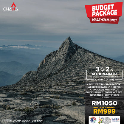 CLIMBING KINABALU 2025 (LEMAING-PREBOOK)