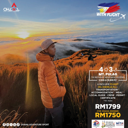 HIKING MT PULAG (INCLUDE FLIGHT)