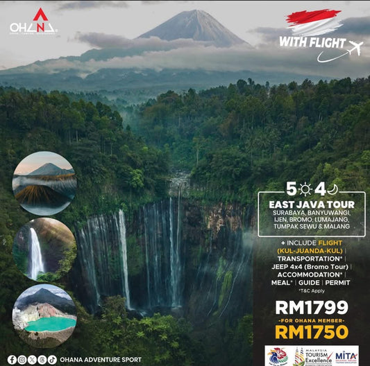 EAST JAVA INCLUDE FLIGHT