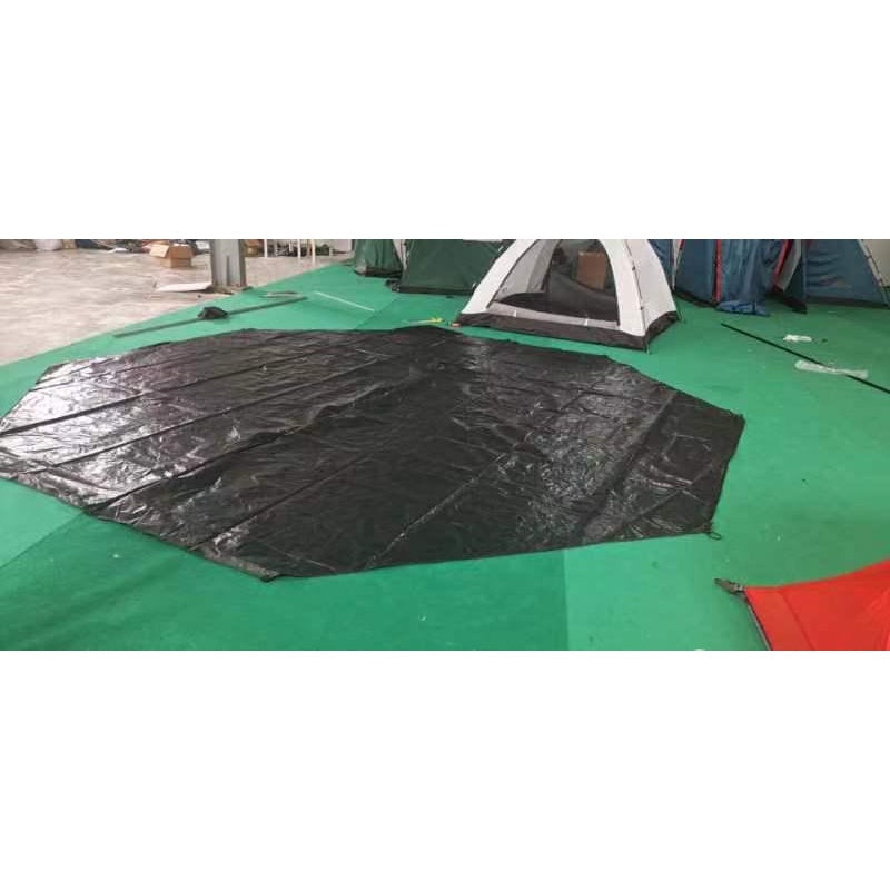 🔥READY STOCK🔥 ALAS : Waterproof Tarpaulin Heavy Duty Poly Tarp Hexagon / Octagon Ground Sheet Outdoor Camping by OHANA