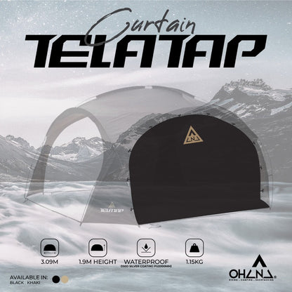 🔥 READY STOCK🔥Door Dome Shelter : Curtain For TELATAP